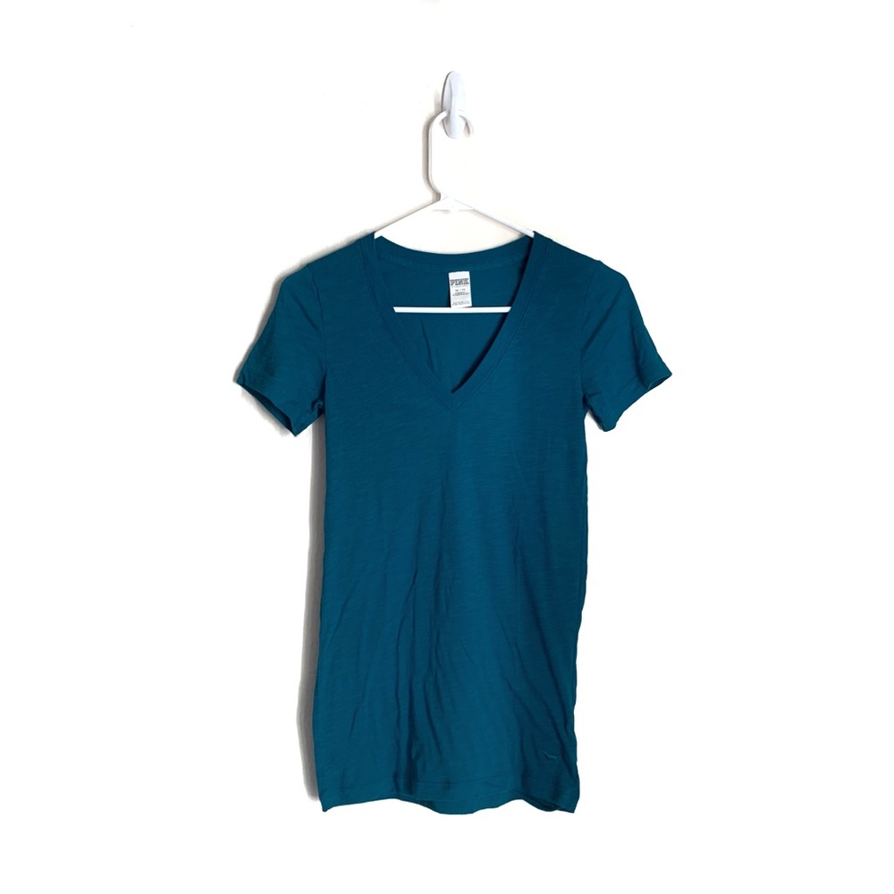 ⭐️5 for $25⭐️ VS PINK Victoria’s Secret Blue V-Neck Sleep Tee